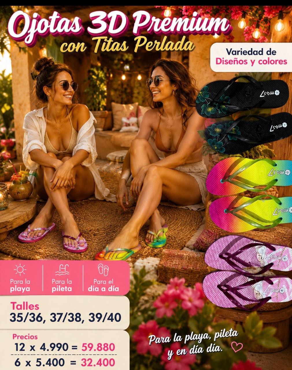Ojotas 3d Premium - Imagen 5