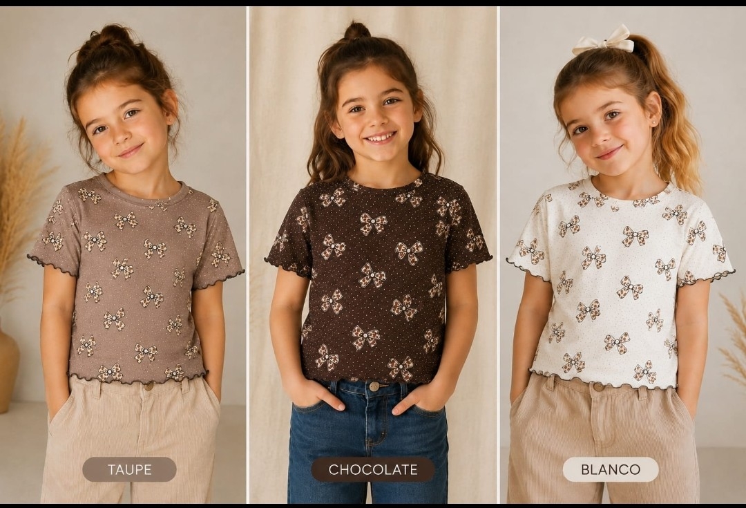 Remeras Modal Nena - Imagen 2