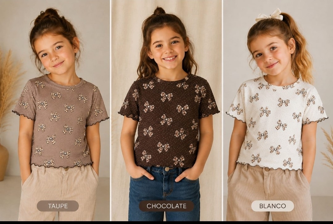 Remeras Modal Nena - Imagen 3