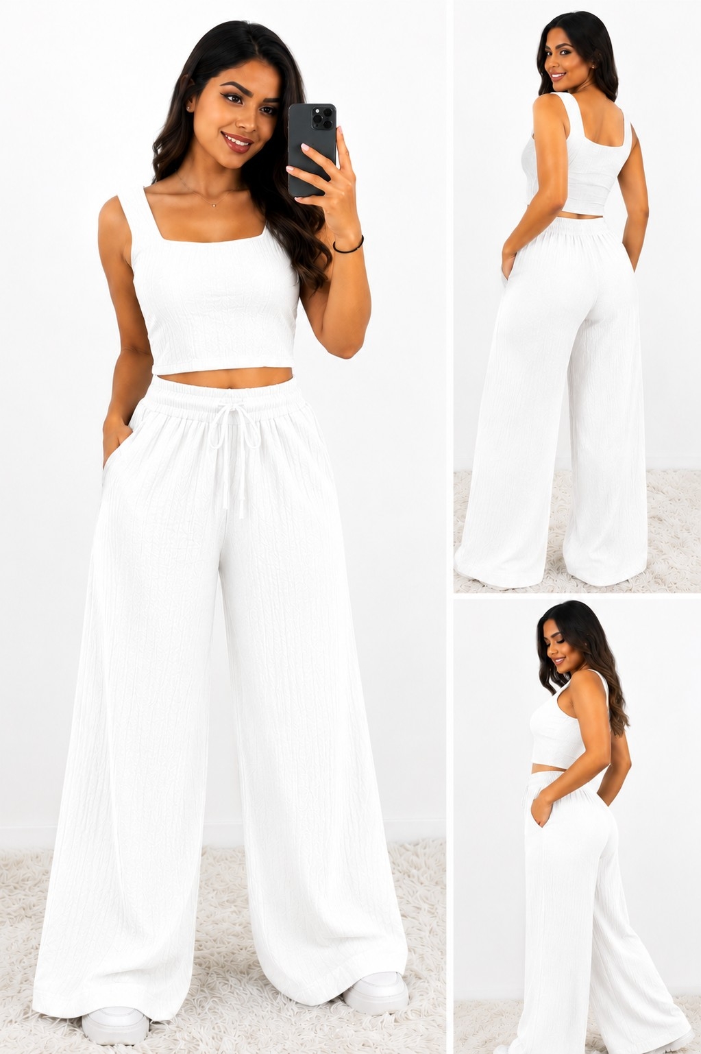 Conjunto Tela Hawaii Excelente Calidad - Imagen 3