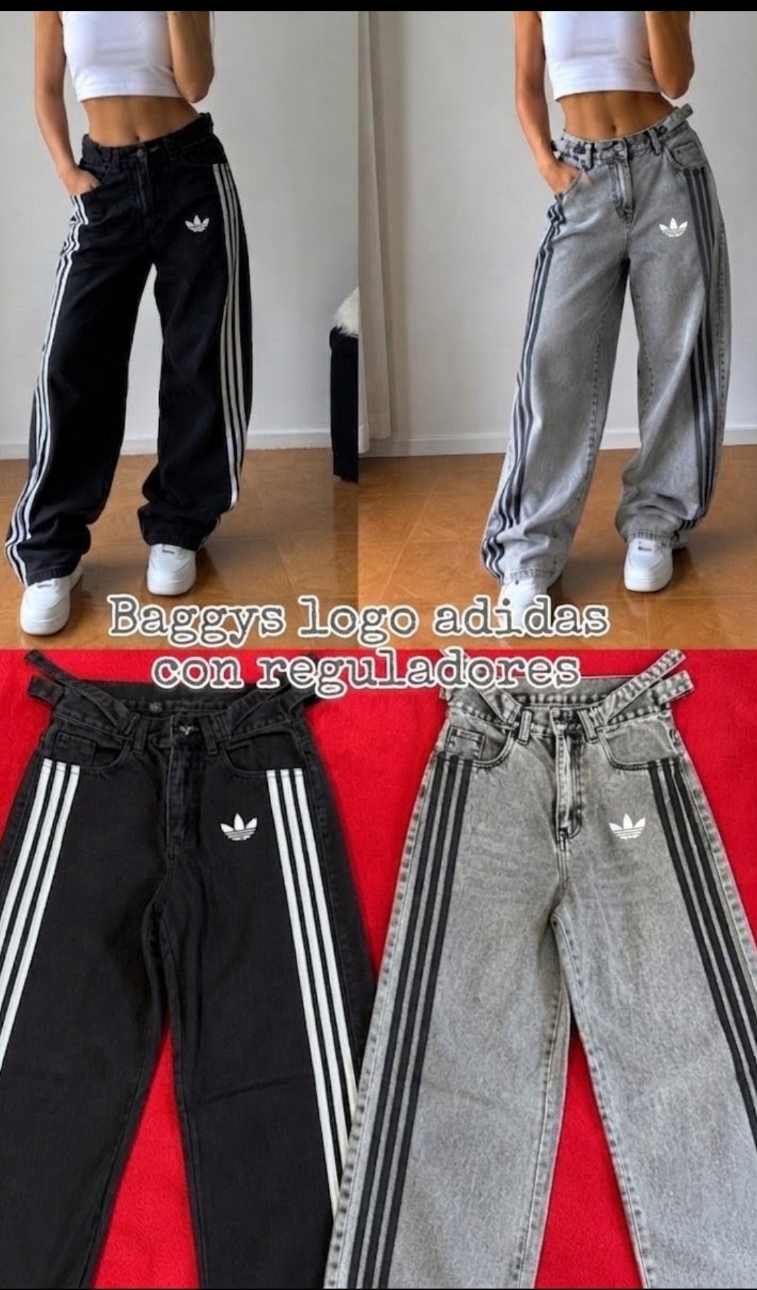 Baggy con Regulador Adldas - Imagen 3