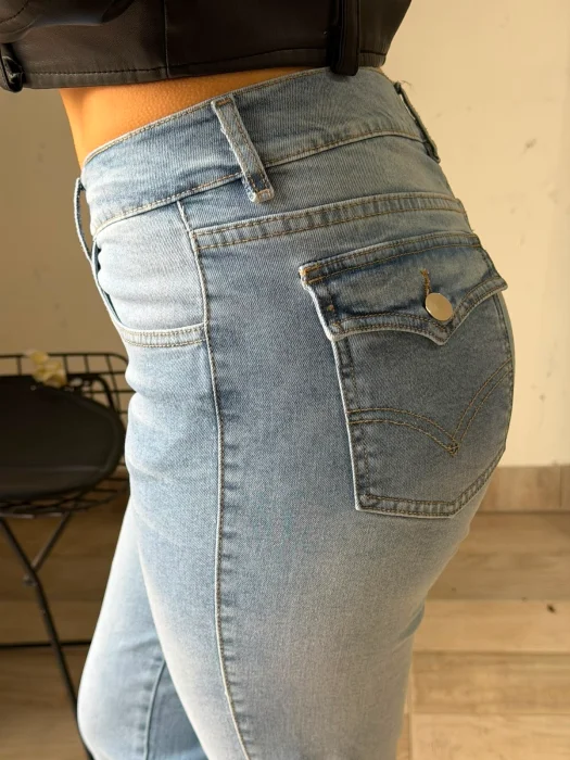 Oxfort Elastizado Tiro bajo con Tapita Atras
