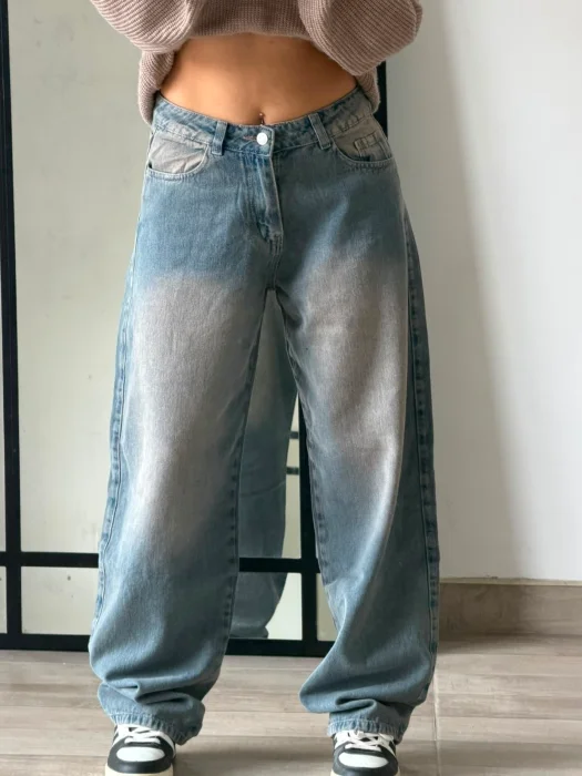 Baggy Oxido Ballon Tela Rigida