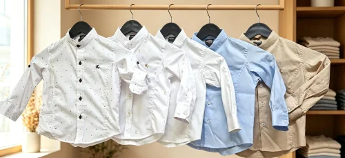 Camisa Poplin Elastizado y Entallado 4 al 16