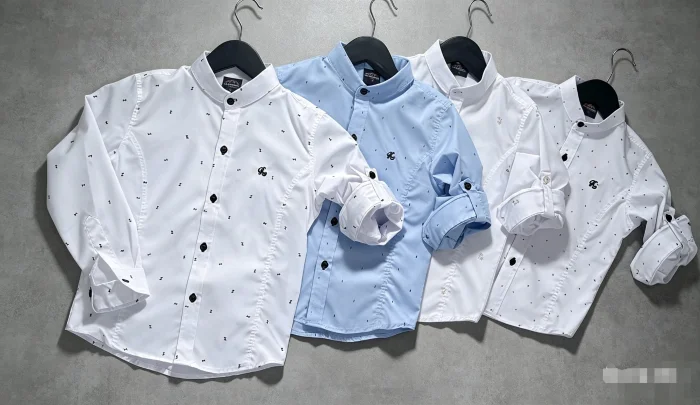 Camisa Poplin Elastizado y Entallado 4 al 16