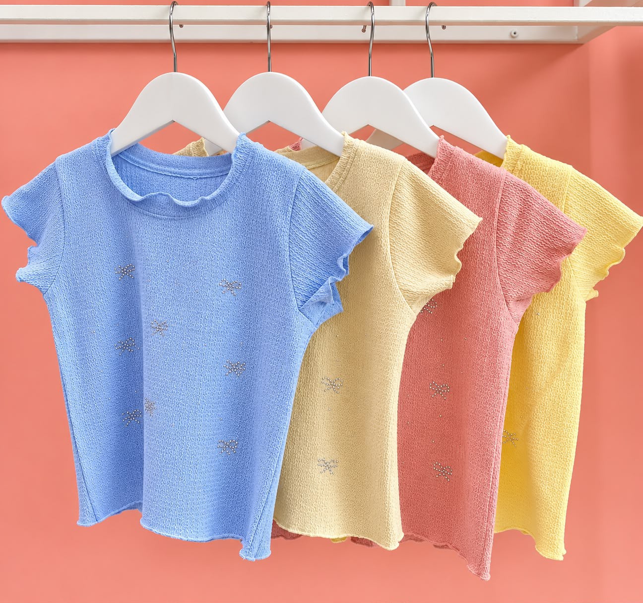 Art 458: Blusa Mimi con Brillos Hawai - Imagen 2