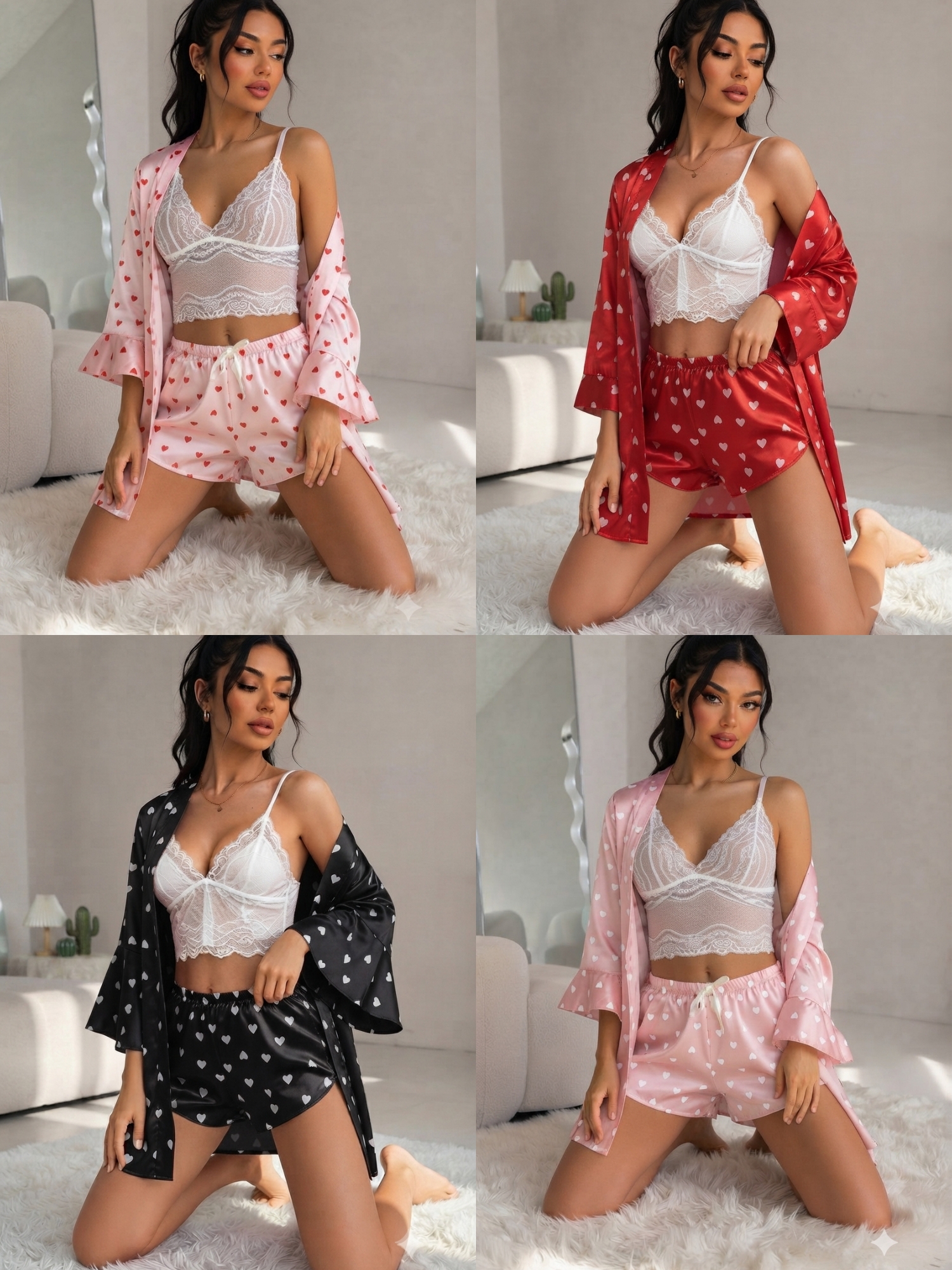 Pijama 3 Piezas Scarlett - Imagen 3