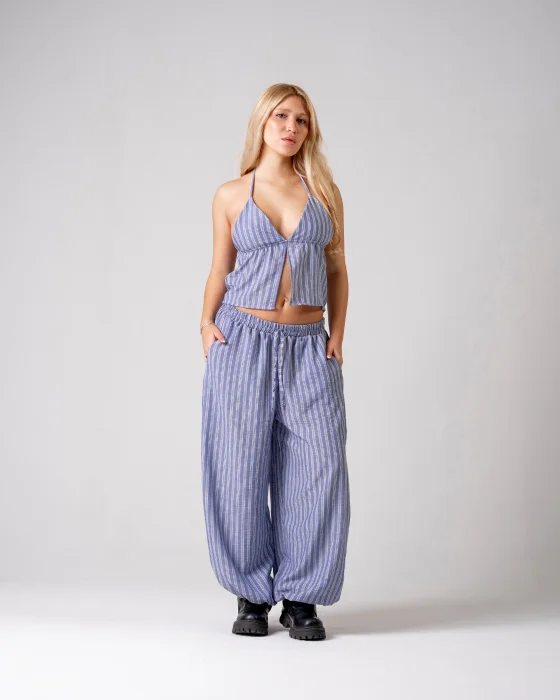 Art. 522 	 Pantalon Balloon Rayado