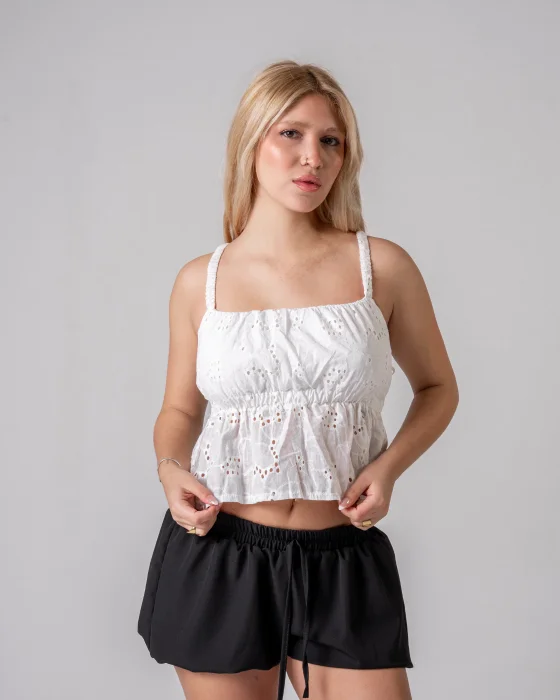Art. 529 	 Top Broderie