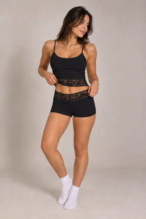 Art. 539 Top Tirita Puntilla Lycra