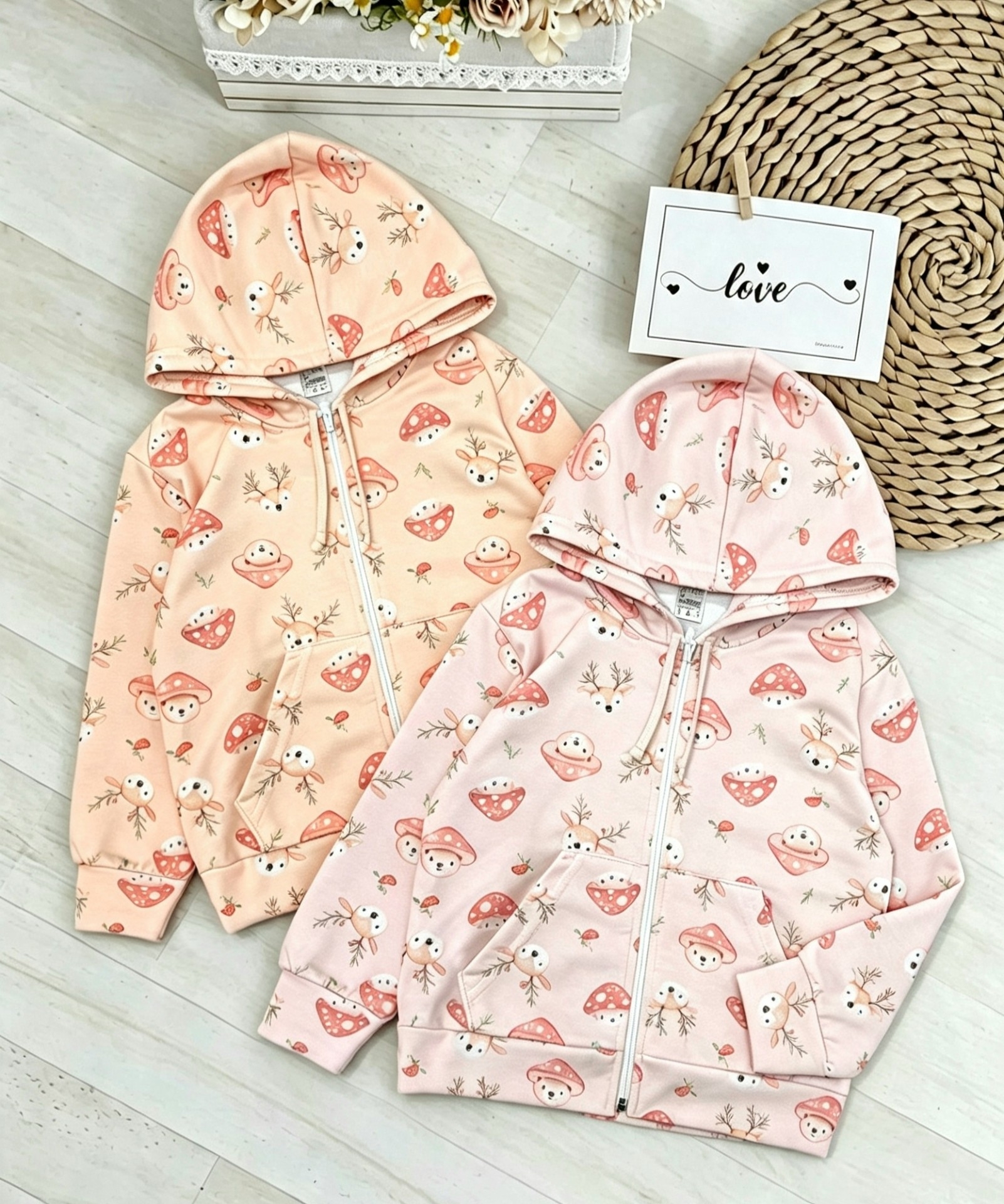 Campera  Estampa Rustica Peinado Premium - Imagen 4