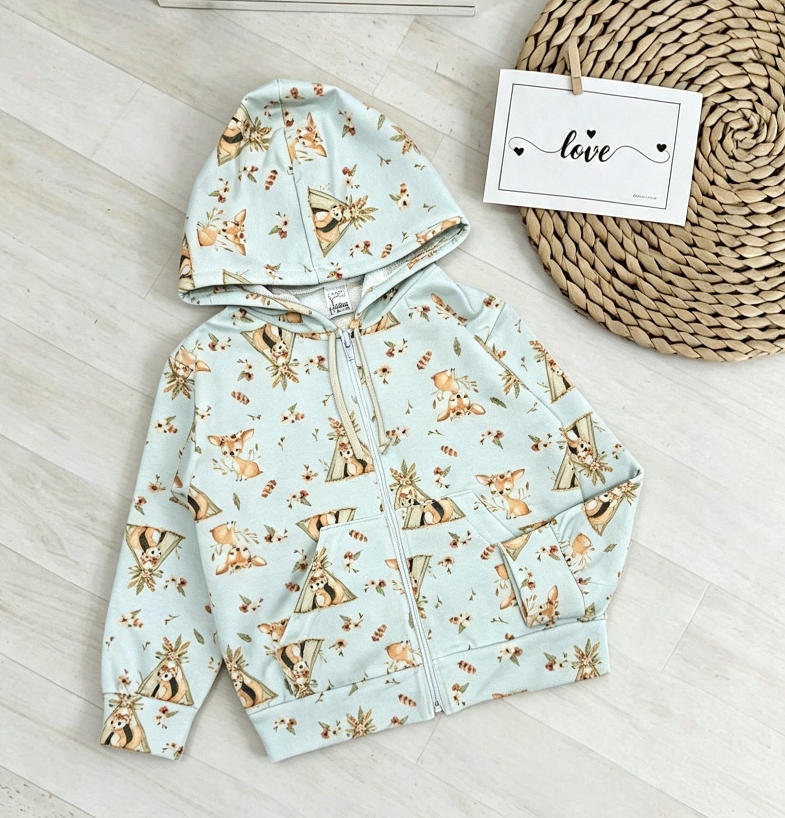 Campera  Estampa Rustica Peinado Premium - Imagen 5