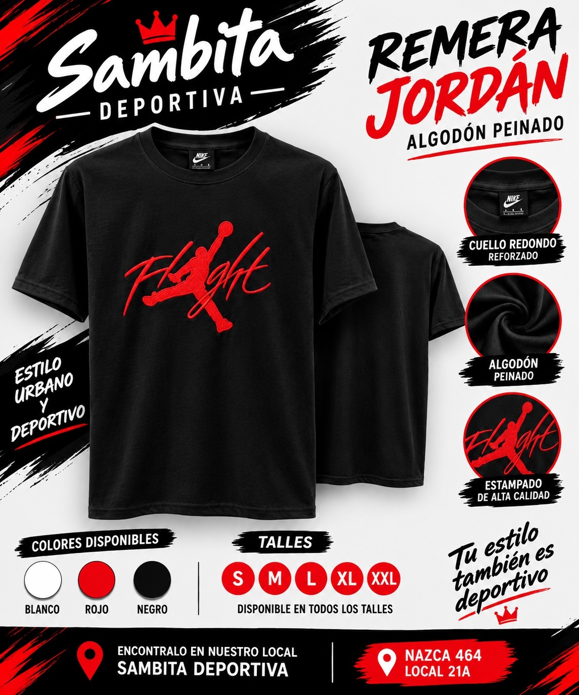 Remeras Algodón Peinado - Imagen 2