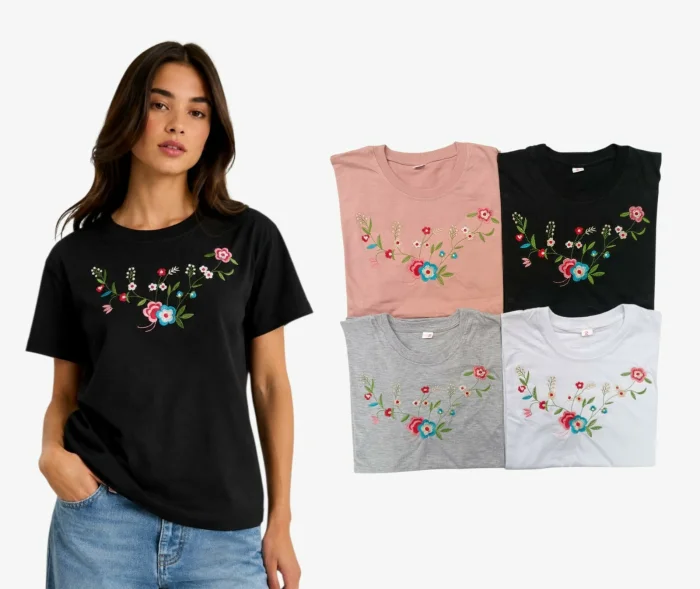 Remeras Bordadas