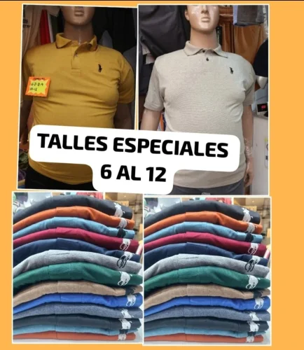 Chomba Polo Talle Especial