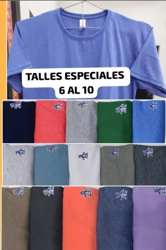 Remeras Penguintalles Especiales