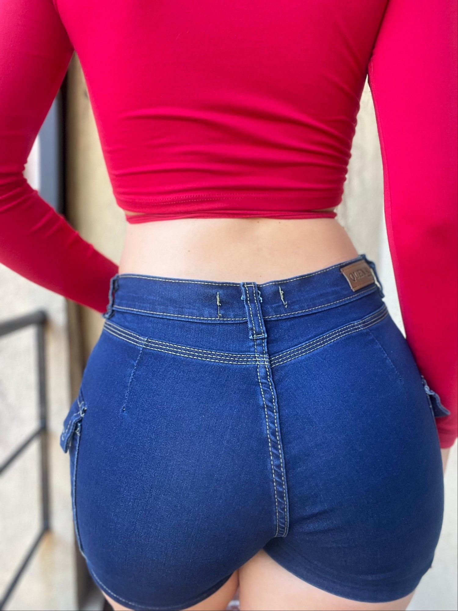 Short Cargo Elastizado Ston Tiro Intermedio Buen Calse - Imagen 2