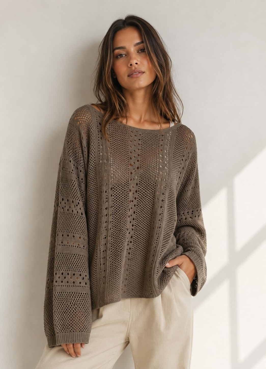 Maxisweater Olivia Hilo - Imagen 3