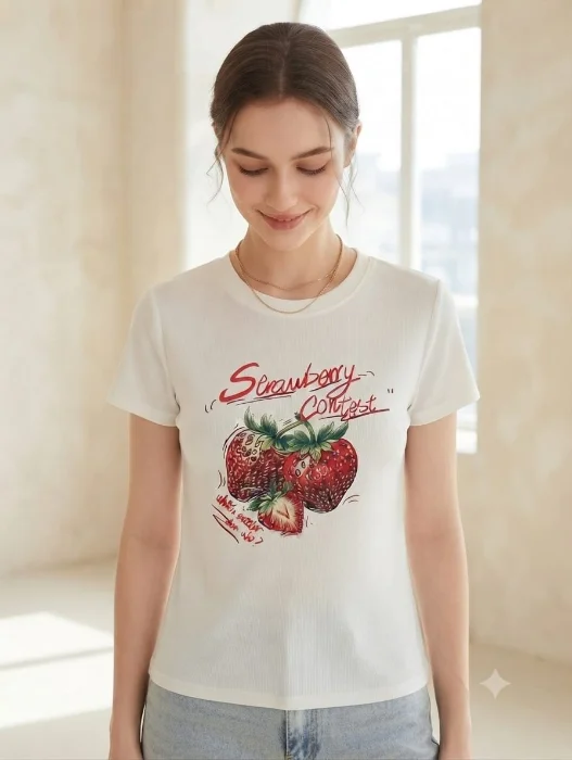 Remera Strawberry