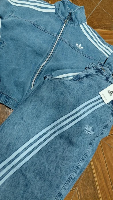 Jeans Adid@s Logo Bordado
