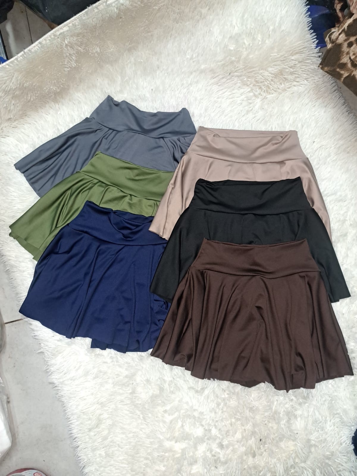Shorts Pollera Conjuntos de Laycra - Imagen 2