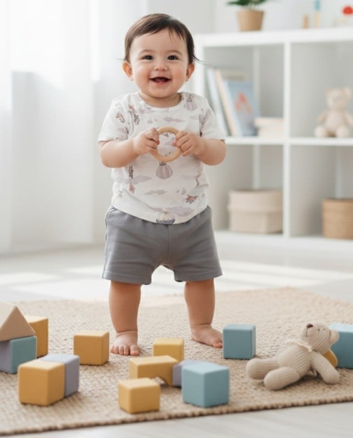 Remera Algodón  Bebe 2a5 Estam - Imagen 2