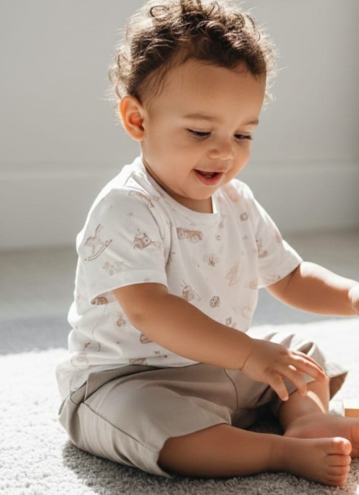 Remera Algodón  Bebe 2a5 Estam - Imagen 3
