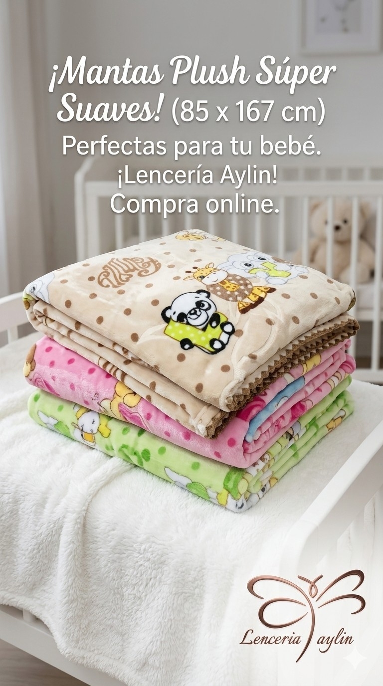Mantas de Bebe de Plush - Imagen 2