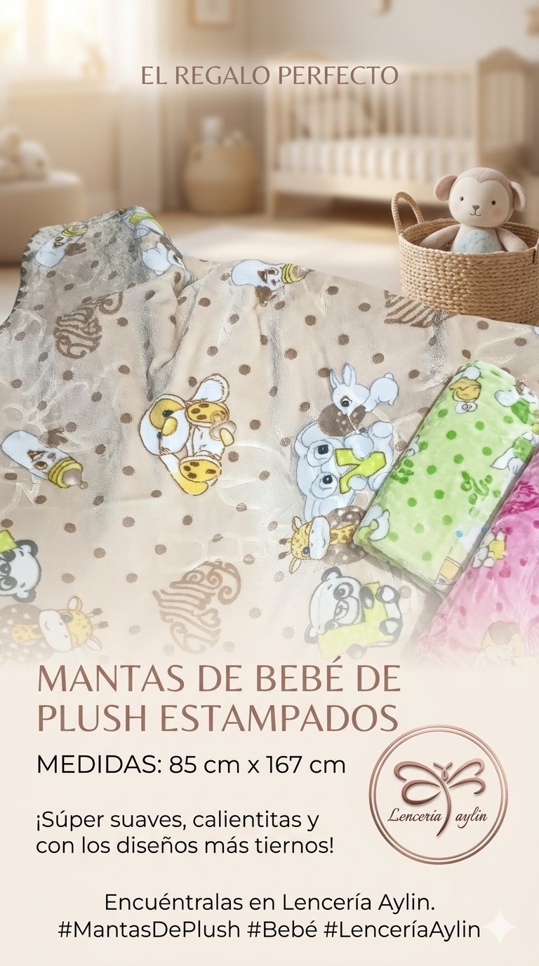 Mantas de Bebe de Plush - Imagen 3