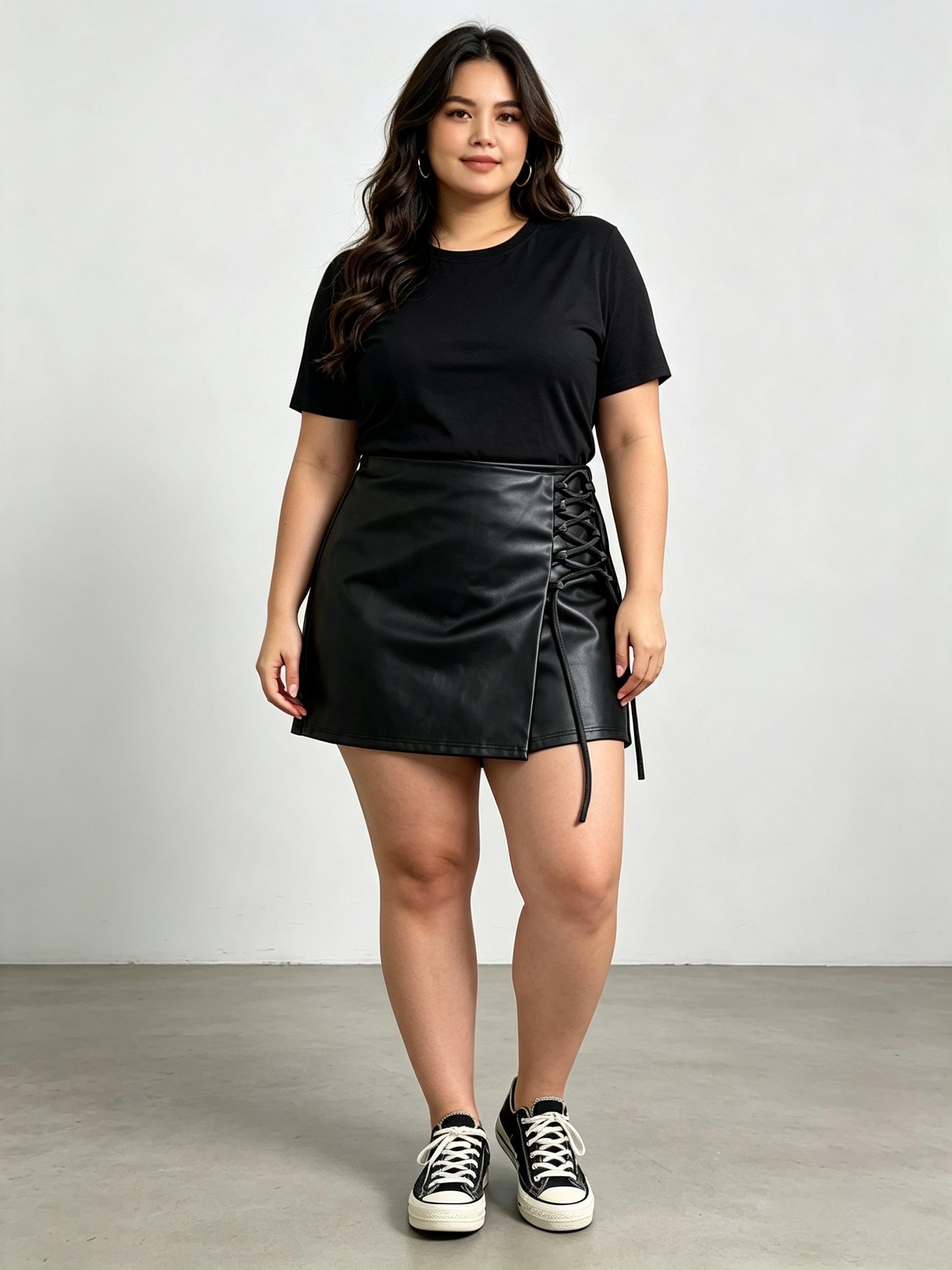 Short Pollera Engomada con Cordón - B6D26950-F735-455E-AD0D-260F49D55DB5.jpeg