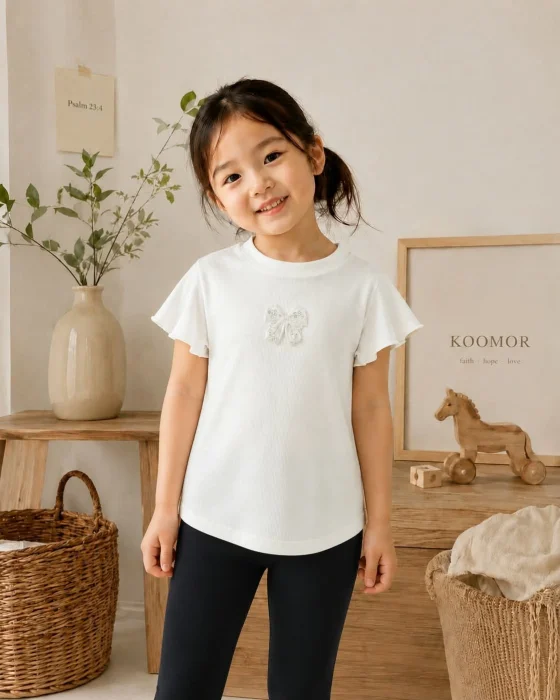 Remeras  de Nenas  con Aplique