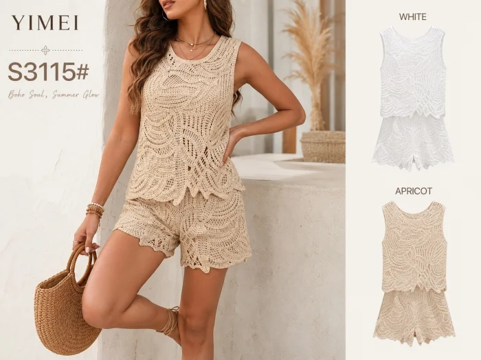 Conjunto Tejido a Crochet.3115