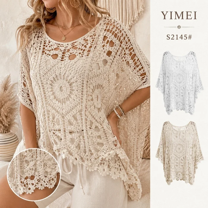 Blusa Tejido a Crochet.2145
