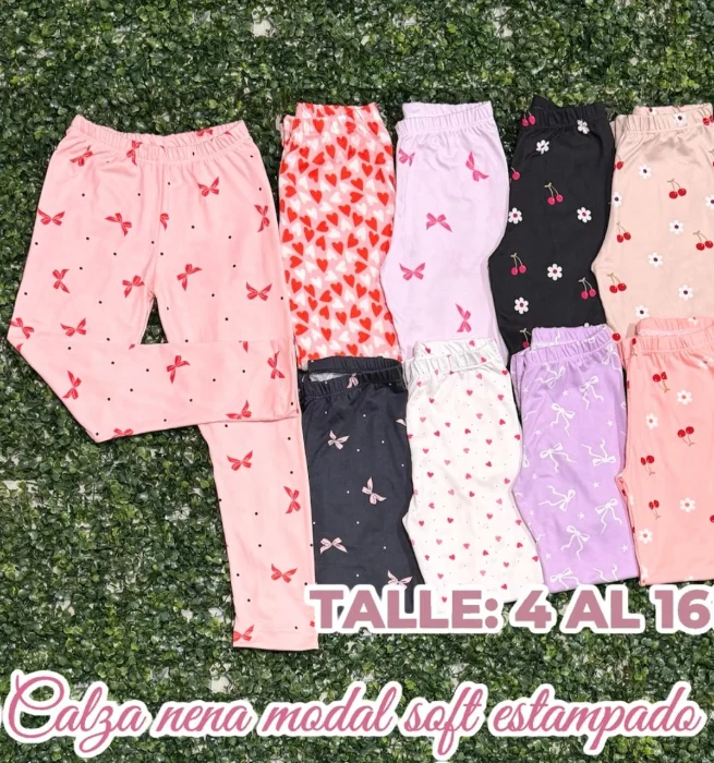 Calza Soft Estampado (verano)