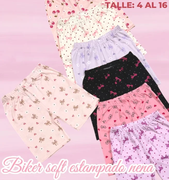Biker Soft Estampado