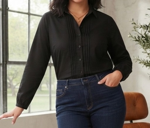 Camisa con Alforzas - Imagen 4