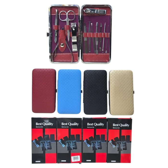 Set 12pcs Manicura Pedicura Alicate (62017)