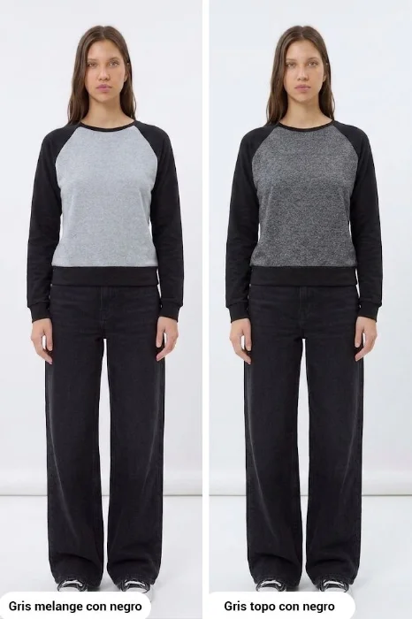 Sweater Escote V de Lanilla
