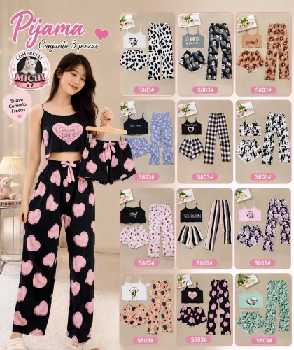 Pijama 3 Piezas