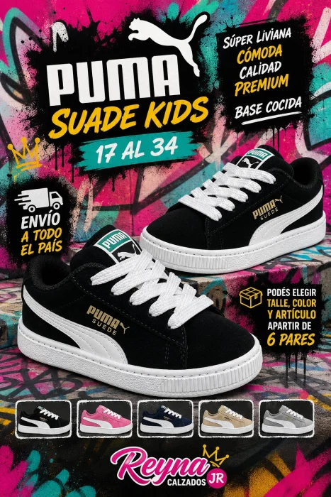 Suade_pum_kids (por Pedido)