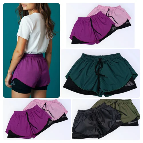 Shorts con Calza de Mujer