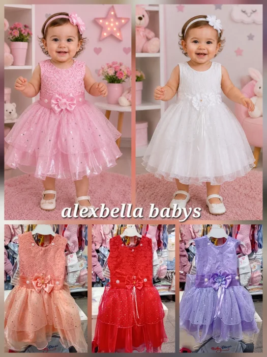 Vestido de Fiesta Importados Bebé