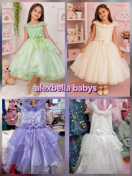 Vestidos Importados de Niñas del 2 al 10