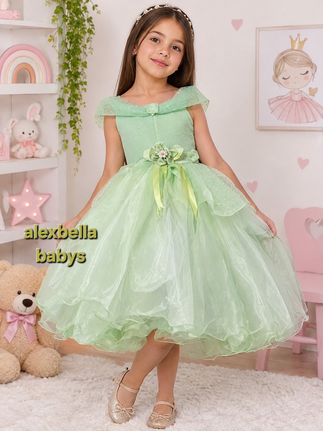Vestidos Importados de Niñas del 2 al 10 - Imagen 2