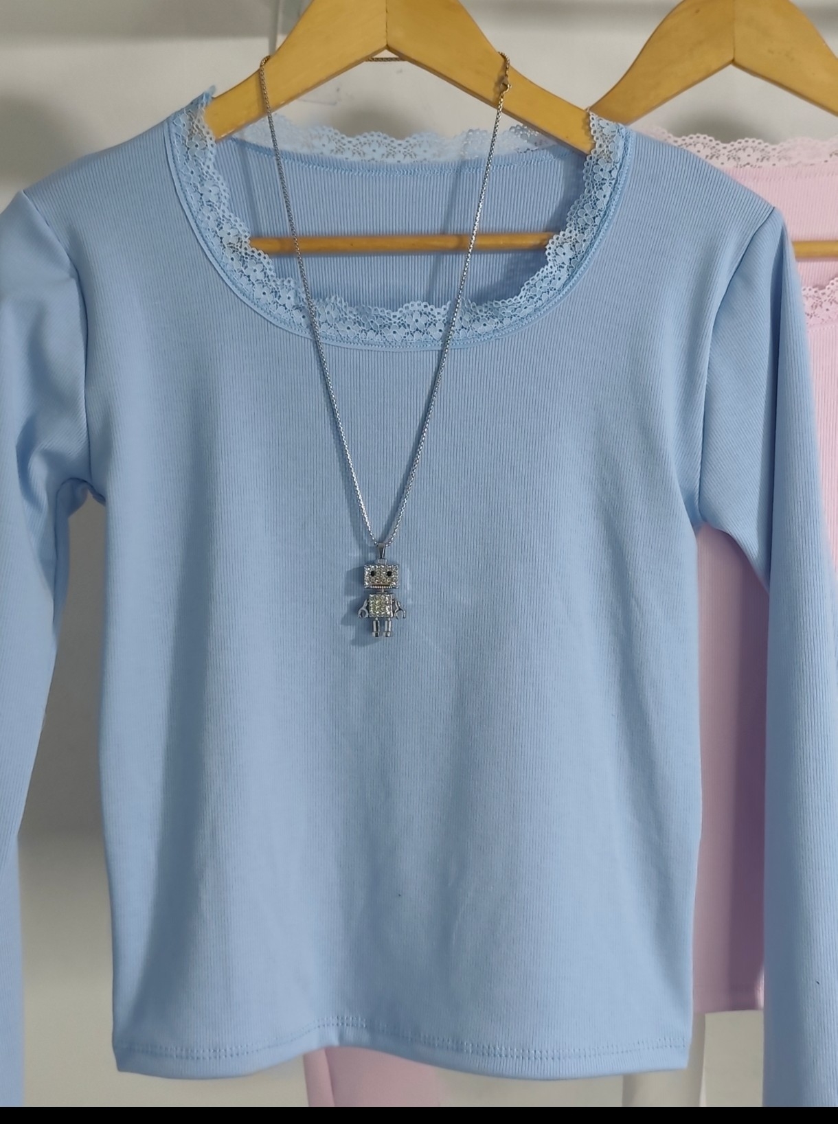 Camiseta con Puntilla - Imagen 2