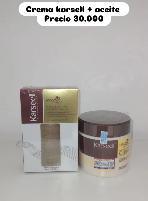 Crema Karsell + Aceite Karsell