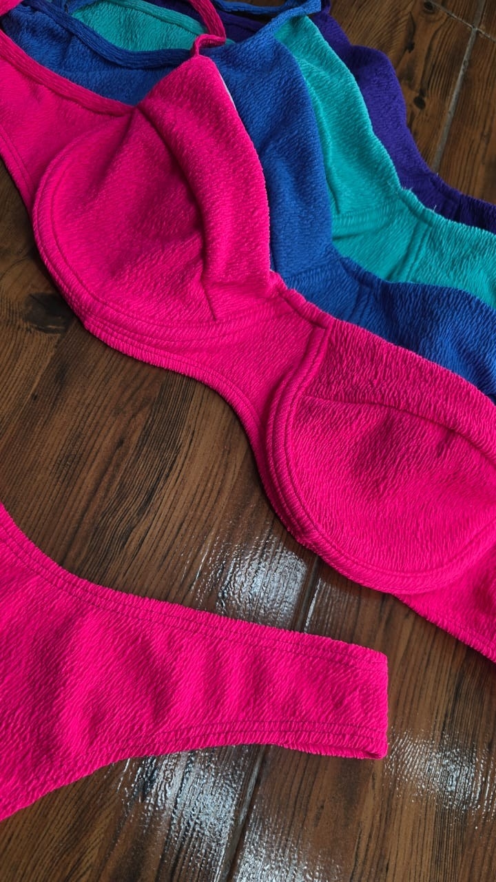 Bikini con Aro Tela Texturado - Imagen 2