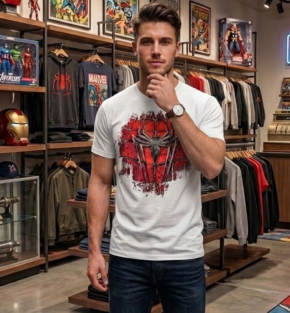 Remera Spider-man 100% Algodón - Imagen 2