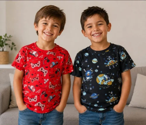Remera Modal Estampado
