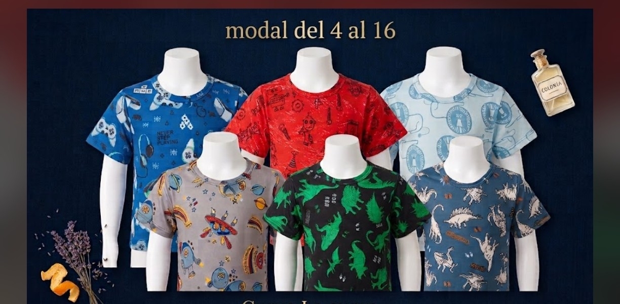 Remera Modal Estampado - Imagen 2